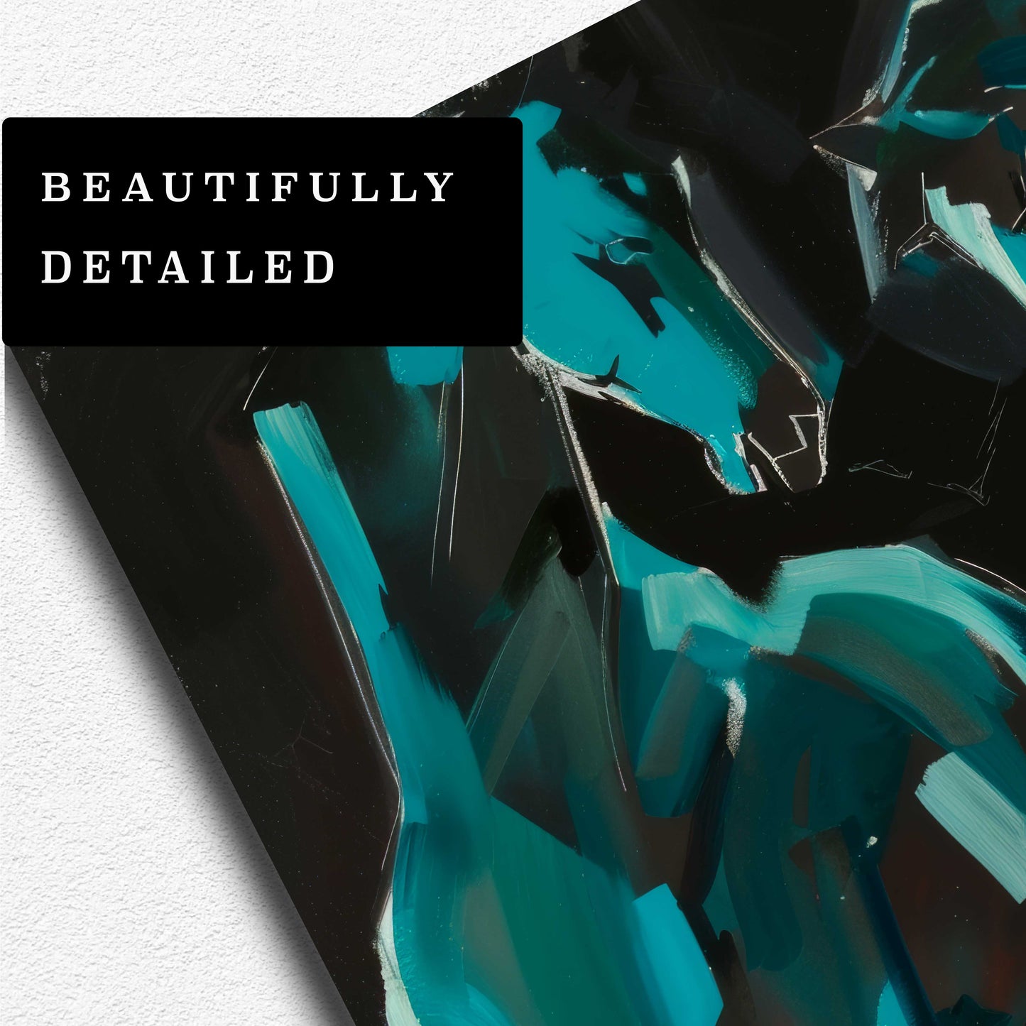 Wild Horses Abstract Art